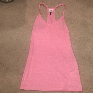 Pink Workout Tank Top